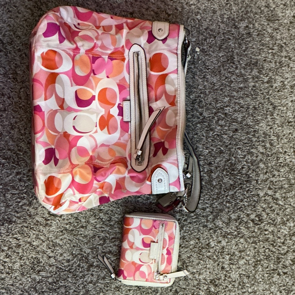 Coach Multicolor Shoulder Bag Set